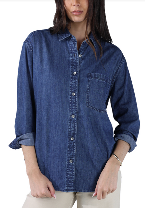 The Normal Brand Cotton Denim Overshirt