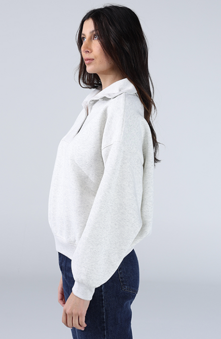 The Normal Brand Fleece Buttoned Popover