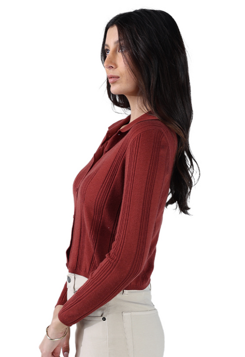 The Normal Brand Ravello Knit Button Up