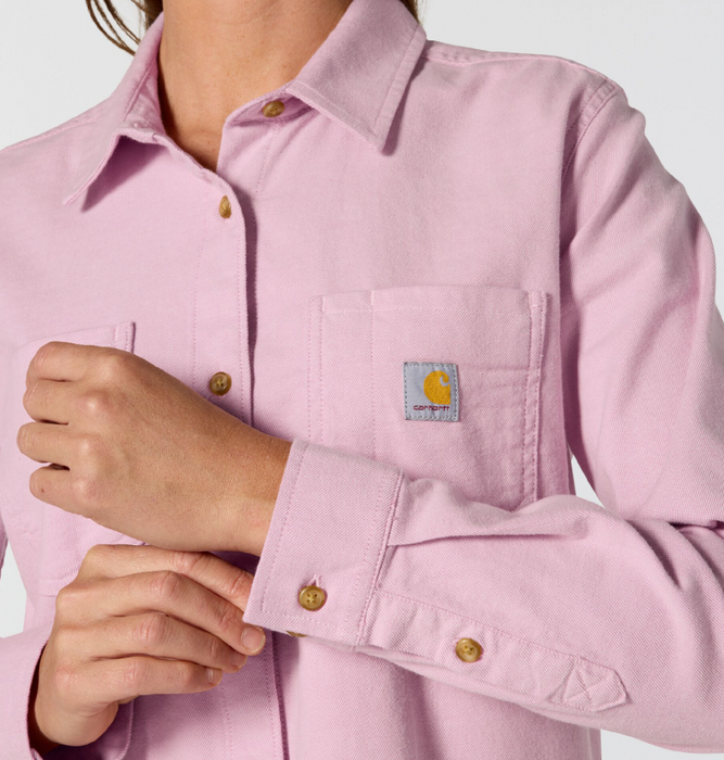 Carhartt Women's Hamilton Relaxed Fit Rugged Flex® Stretch Flannel Shirt