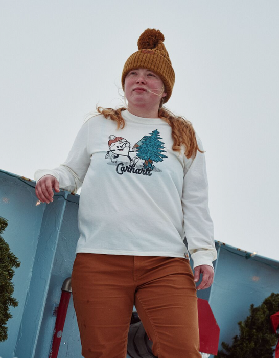 Carhartt Women's Irvine Loose Fit Nettie Winter Long-Sleeve T-Shirt