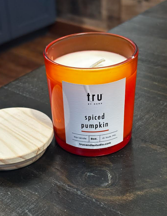 Tru Candle - 8oz Glass Jar | Holiday Scent