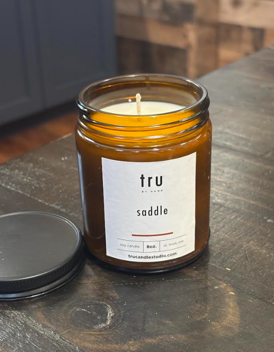 Pumpkin Spice Candle - 8oz Black Jar | Autumn Scented Soy Candle