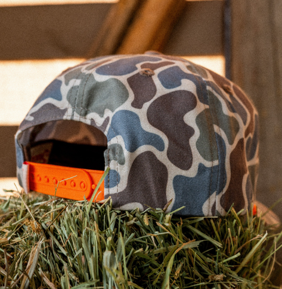Shinesty "The Always Pleasurin'" Camo 5 Panel Canvas Hat