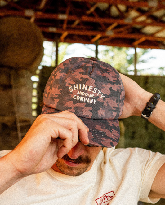 The Camo Indoor Co. Camouflage 5-Panel Canvas Snapback Hat