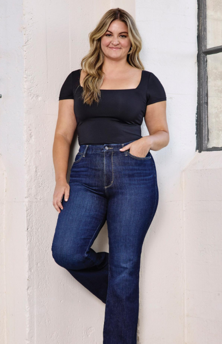 Wrangler® Women's Bespoke High-Rise Stretch Flare Jeans – Madilyn