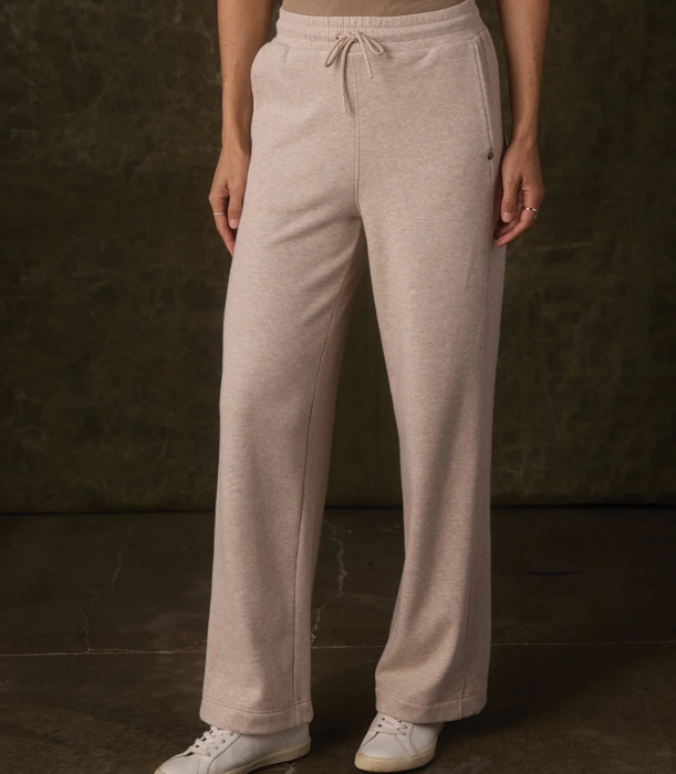 The Normal Brand Puremeso Fleece Wide-Leg Pants – Fawn