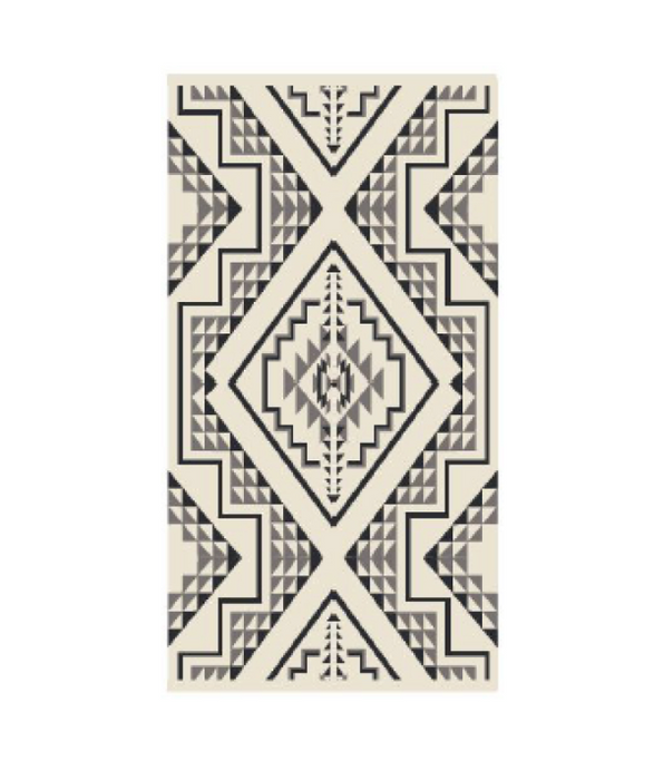 Pendleton Oversized Jacquard Spa Towel - Luxury Cotton Beach & Bath Towel 40x70