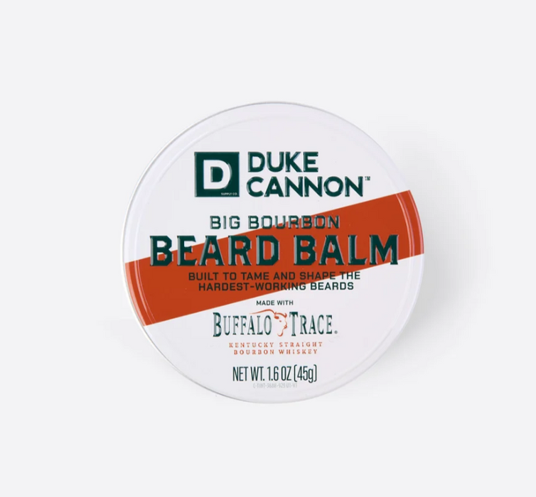 Duke Cannon Best Damn Beard Balm – Redwoods & Big Bourbon, 1.6 oz.