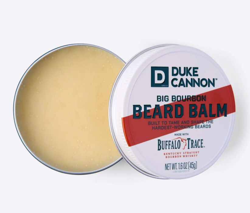Duke Cannon Best Damn Beard Balm – Redwoods & Big Bourbon, 1.6 oz.
