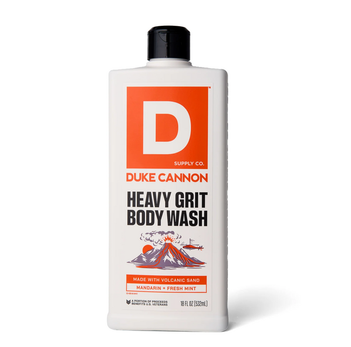 Duke Cannon Thick Body Wash – Mineral-Enriched, Sulfate-Free | 18 oz