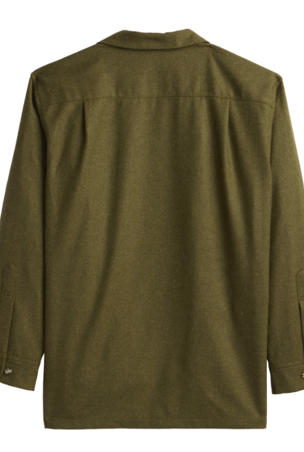 Pendleton Men's Wool Board Shirt – Green Mix
