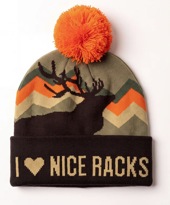 Shinesty I Love Nice Racks Deer Hunting Ski Beanie