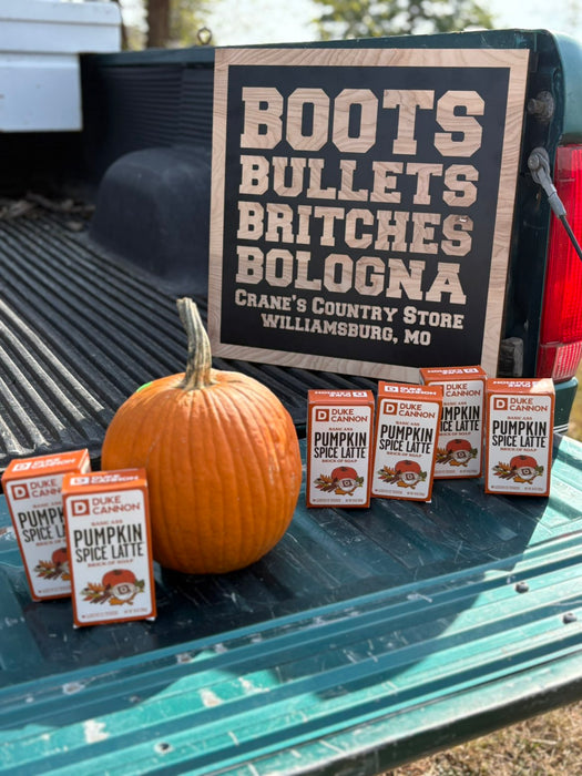 DUKE CANNON BASIC A** PUMPKIN SPICE LATTE BRICK OF SOAP