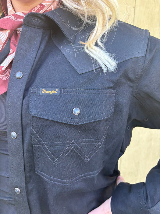 Wrangler x Filson Wild Adventure Shirt - Black Collaboration MPN 112370267