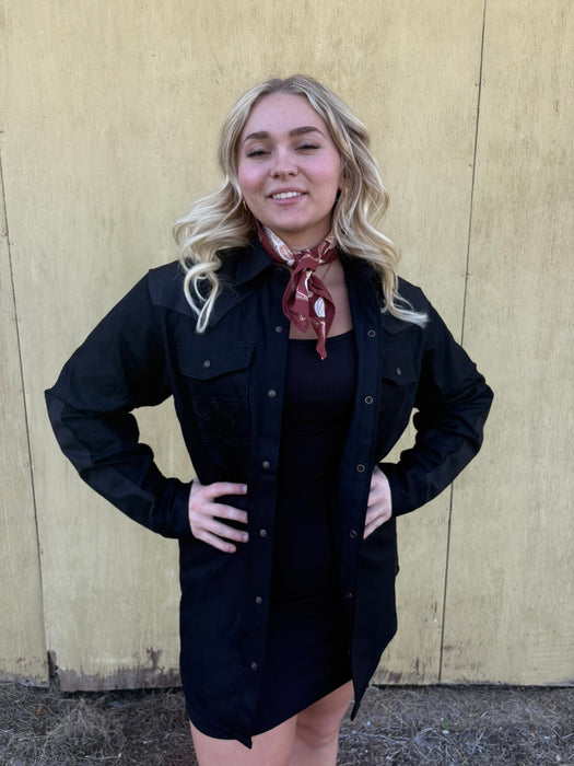 Wrangler x Filson Wild Adventure Shirt - Black Collaboration MPN 112370267