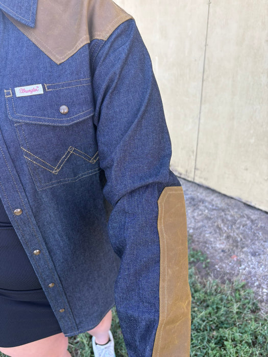 Wrangler x Filson Wild Adventure Shirt - Indigo Collaboration MPN 112370357