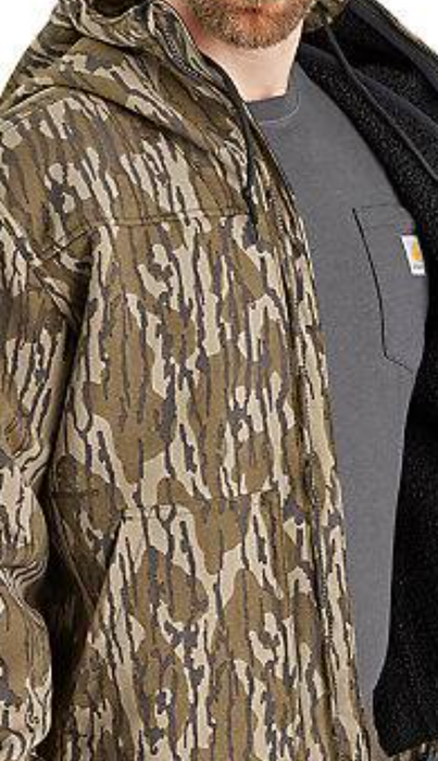 Carhartt Super Dux Relaxed Fit Sherpa Lined Camo Active Jacket 105477