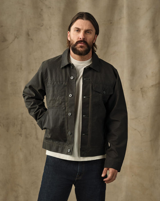 Filson Tin Cloth Short Lined Cruiser Jacket - Waxed Cotton Heritage Outerwear 20232828