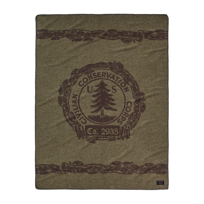 Filson CCC Jacquard Wool Blanket 20265932 — Crane's Country Store