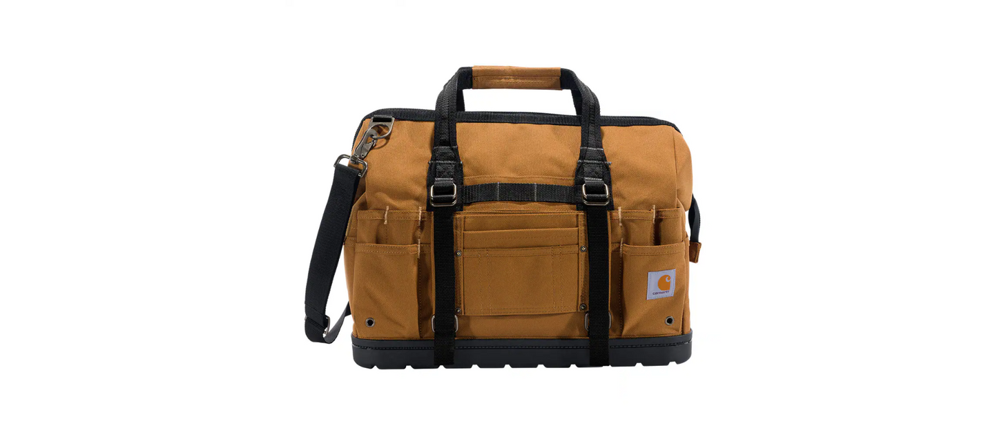 Carhartt 18-INCH Molded Base Heavyweight Tool Bag — Crane