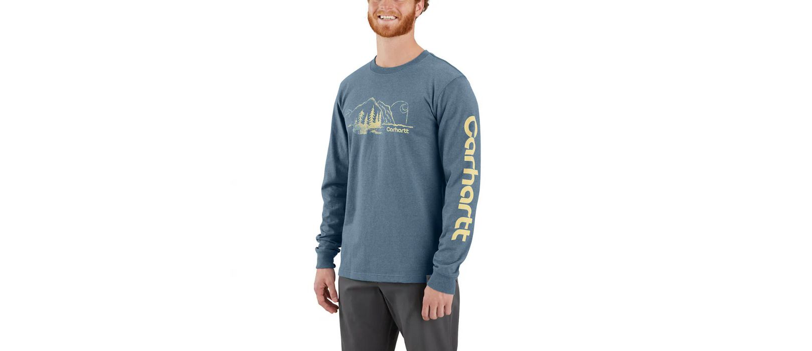 Carhartt Long Sleeve Mountain Graphic T-Shirt 106361