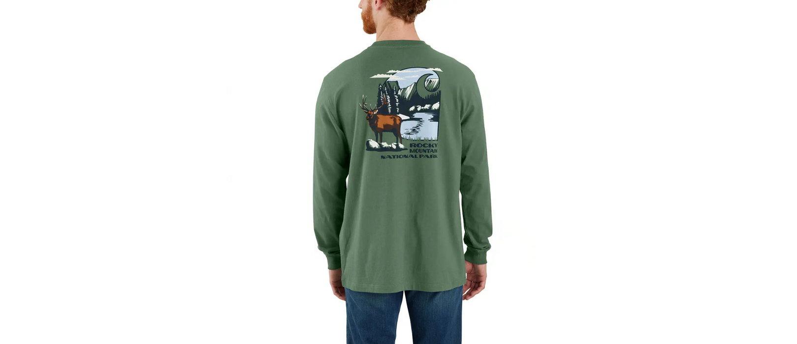 Carhartt Long Sleeve Rocky Mountain National Park Graphic T-Shirt 106885