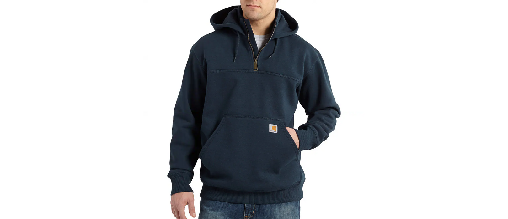 Carhartt Rain Defender Loose Fit Heavyweight Quarter Zip Hoodie 100617 Crane s Country Store