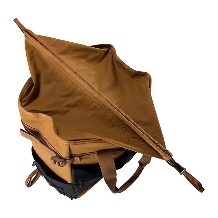 Carhartt 28L Nylon Cinch-Top Covertible Tote Backpack — Crane's Carhartt 28L Nylon Cinch-Top Covertible Tote Backpack — Crane's