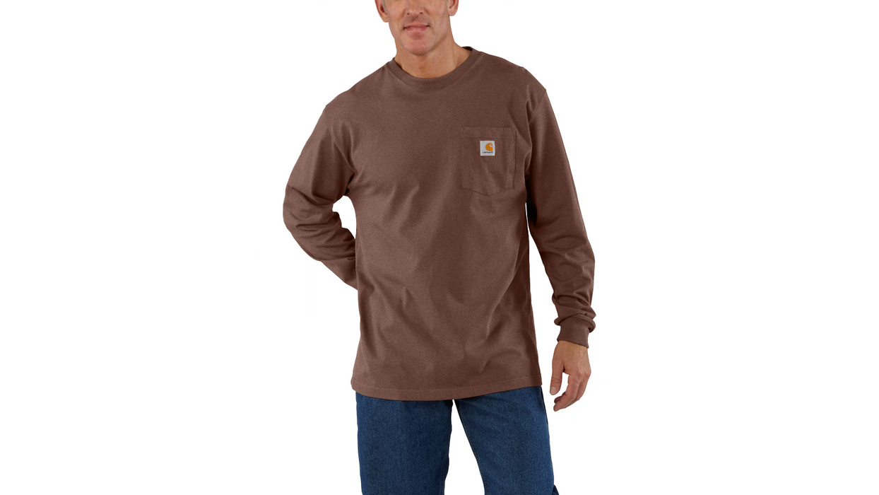 Carhartt Long Sleeve Workwear Crewneck T-Shirt K126