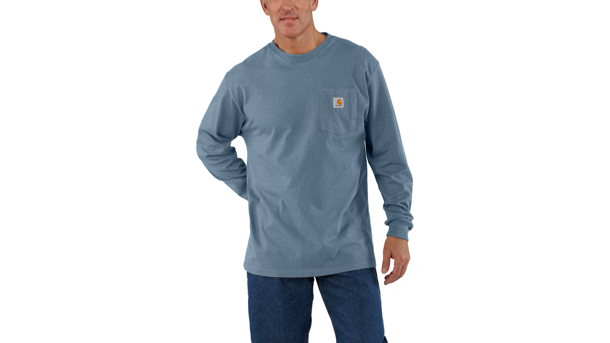 Carhartt Long Sleeve Workwear Crewneck T-Shirt K126