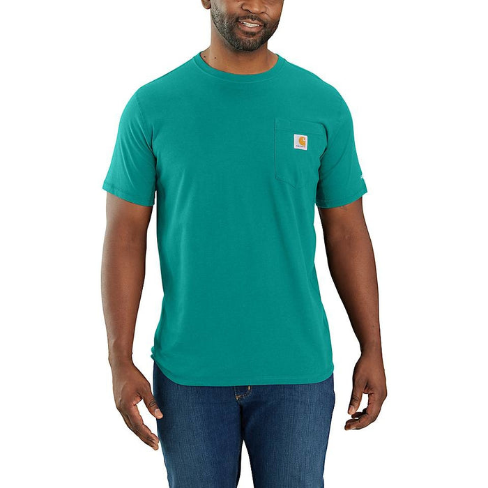 Carhartt Force Relaxed Fit Short-Sleeve Out Of Season Light Colors Pocket T-Shirt #104616