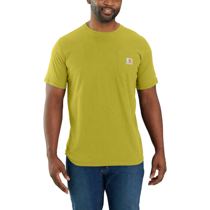 Carhartt Force Relaxed Fit Short-Sleeve Out Of Season Light Colors Pocket T-Shirt #104616