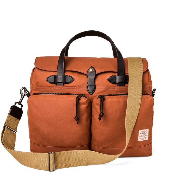 Filson 24-Hour Tin Cloth Briefcase | Premium Laptop Travel Bag Filson 24-Hour Tin Cloth Briefcase | Premium Laptop Travel Bag