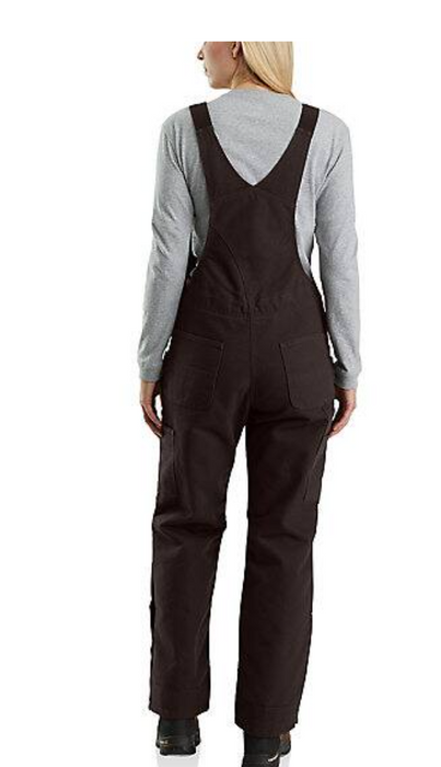 Carhartt® Women's Relaxed Fit Washed Duck Insulated Bib Overall 104049 –  WORK N WEAR