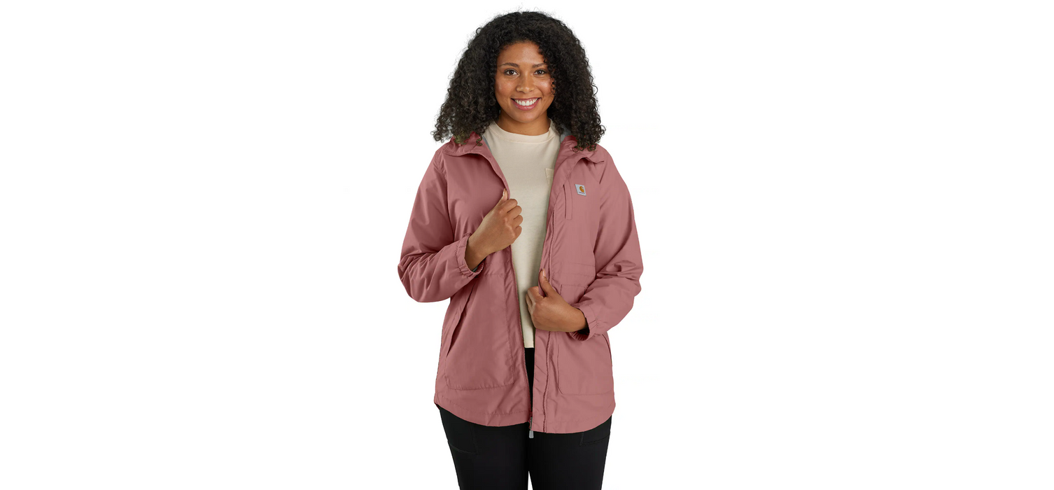 Carhartt Women's Rain Defender Lightweight Coat 104221 — Crane's Carhartt Women's Rain Defender Lightweight Coat 104221 — Crane's