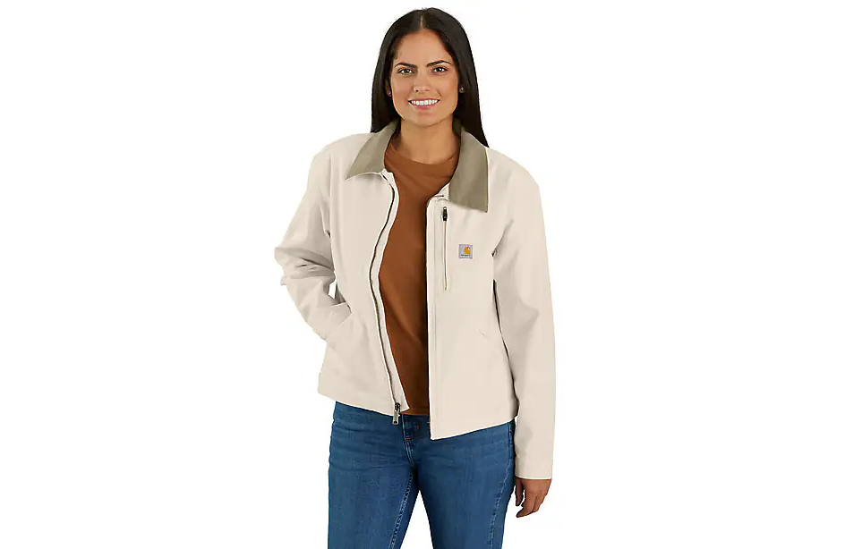 Carhartt Women's Loose Fit Icon Canvas Detroit Jacket 106208 Carhartt Women's Loose Fit Icon Canvas Detroit Jacket 106208
