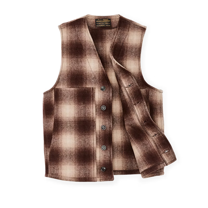 Filson Mackinaw Wool Vest for Men — Crane's Country Store Filson Mackinaw Wool Vest for Men — Crane's Country Store