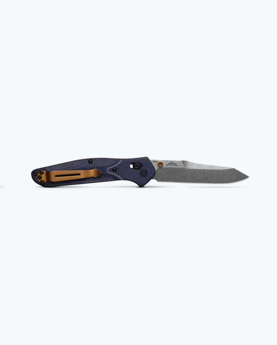 Benchmade 940-04 Osborne EDC Knife | Denim Micarta Handle | M390 Benchmade 940-04 Osborne EDC Knife | Denim Micarta Handle | M390