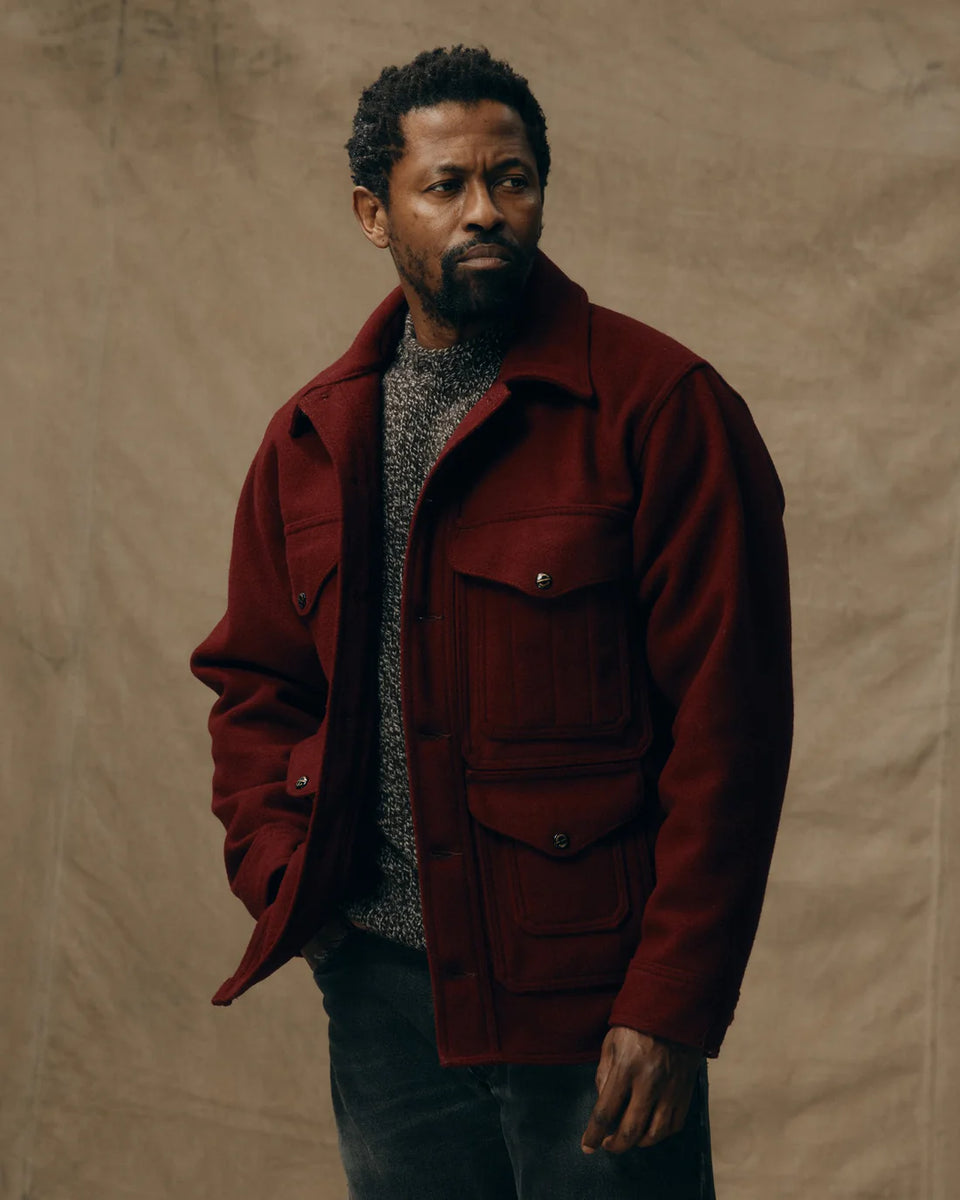 1940s Mackinaw Wool Cruiser Jacket 20299330 USA Made — Crane's