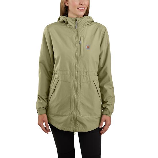 Carhartt Women's Rain Defender Hooded Lightweight Jacket 104221