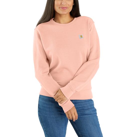 Carhartt Women's Relaxed Fit Midweight French Terry Crewneck Sweatshirt 106179