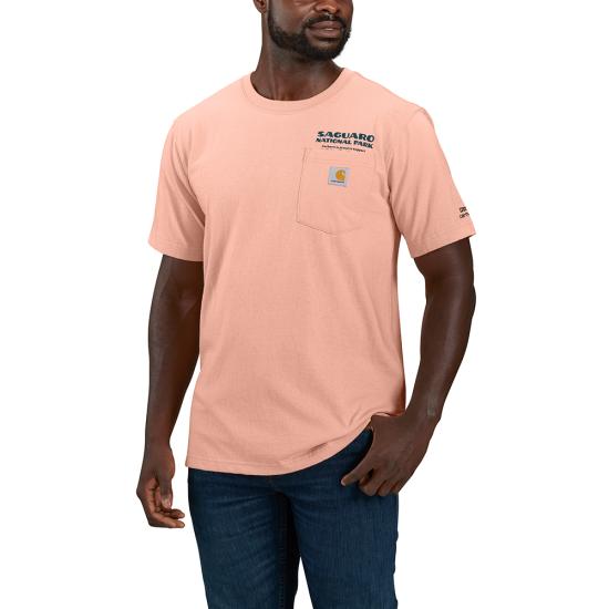 Carhartt Relaxed Fit Heavyweight Short-Sleeve Saguaro National Park Graphic 106580