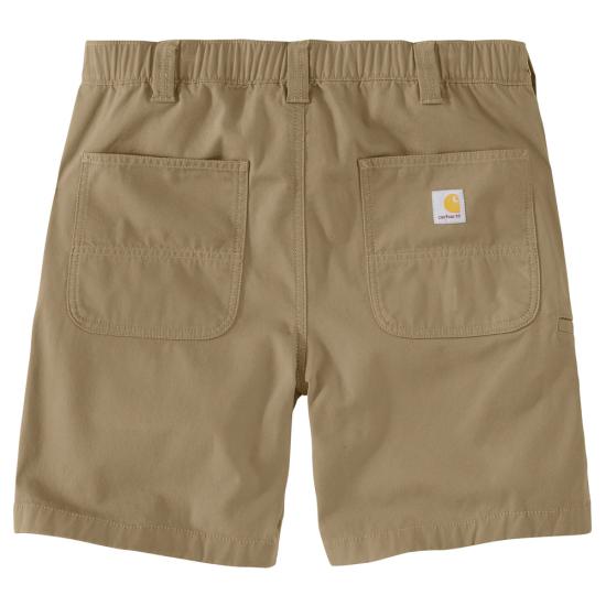 Mens Carhartt Rugged Flex Relaxed Fit Canvas 8 Inch Work Shorts 105841