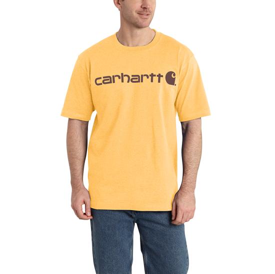 Carhartt Loose Fit Heavyweight Short Sleeve Logo Graphic Tee 100195