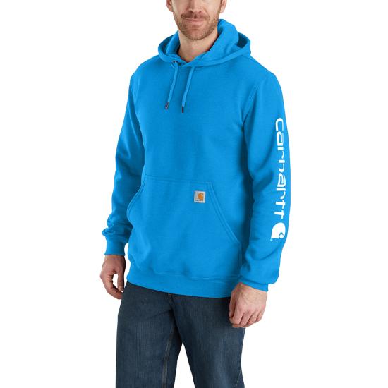 Carhartt Mens Loose Fit Midweight Stripe Graphic Pullover