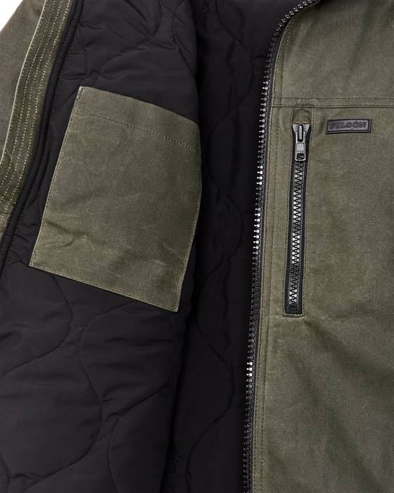 Filson Tin Cloth Insulated Waxed Canvas Jacket