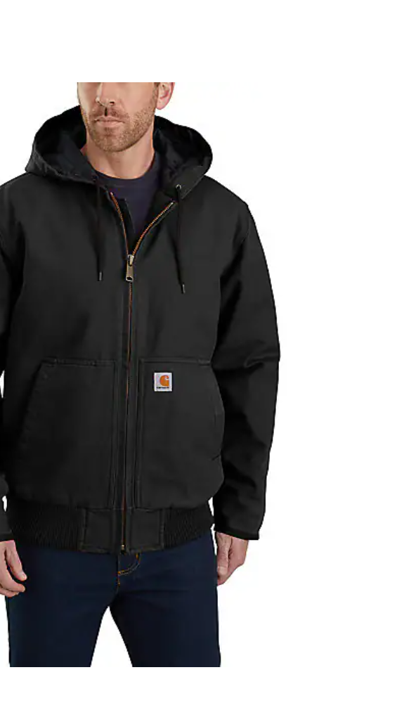 MasamitsuCarhartt j130-m j Carhartt Loose Fit Washed Duck Insulated Level 3 Warmest