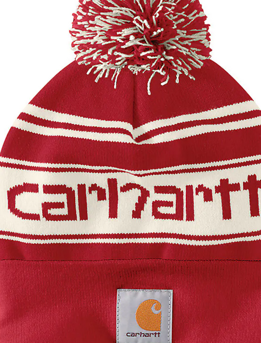 Carhartt Knit Cuffed Beanie-Winter White