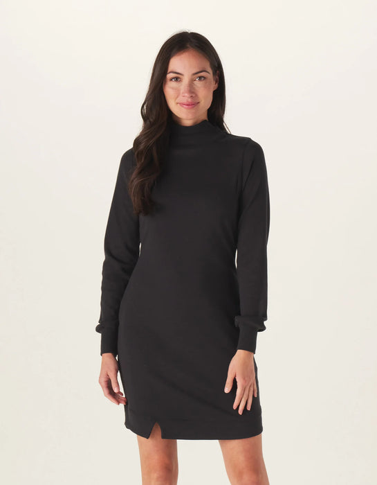 Women's Mock Neck Mini Dress - Normal Brand Puremeso Fall Fashion | Crane's Country Store Women's Mock Neck Mini Dress - Normal Brand Puremeso Fall Fashion | Crane's Country Store